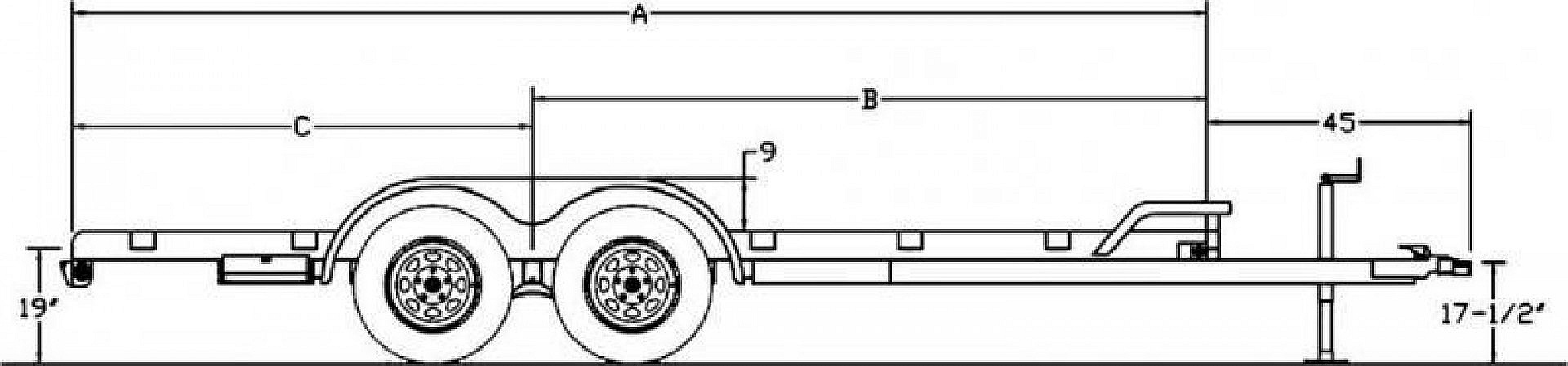 New 2026 Big Tex Trailers 70CH 83" x 18’ Tandem Axle Car Hauler