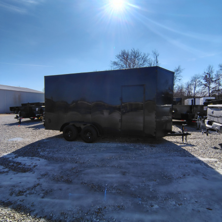 New 2026 Steel Pines Cargo 7x16 TA , 7'6  interior height, 35k axles, .080 polycore Cargo / Enclosed Trailer
