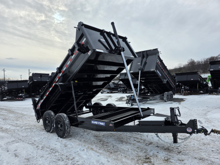 New 2026 Sure-Trac 7X14 14K TELESCOPIC Dump Trailer