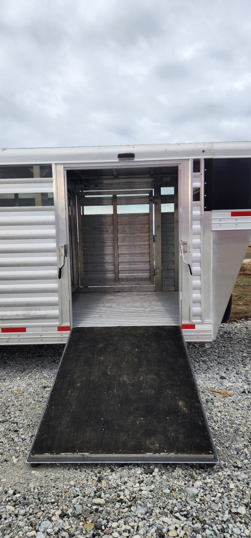 Used 2023 Exiss Trailers STK 8028 Stock Trailer