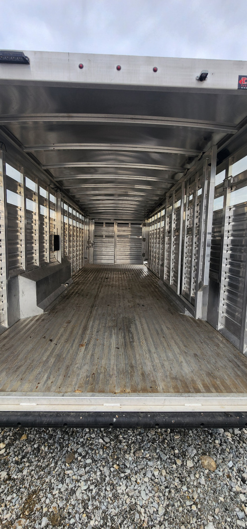 Used 2023 Exiss Trailers STK 8028 Stock Trailer