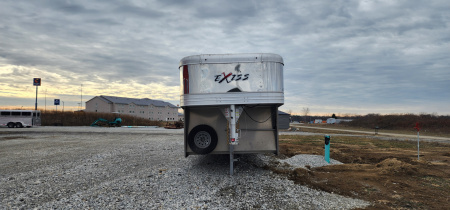 Used 2023 Exiss Trailers STK 8028 Stock Trailer