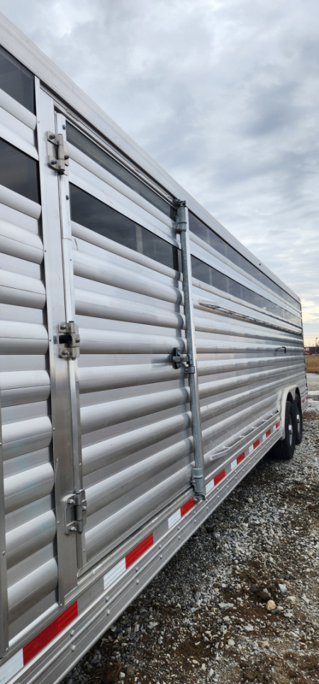 Used 2023 Exiss Trailers STK 8028 Stock Trailer