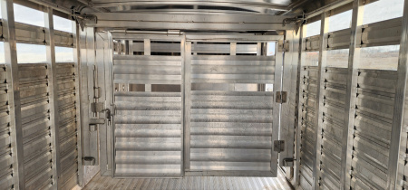 Used 2023 Exiss Trailers STK 8028 Stock Trailer