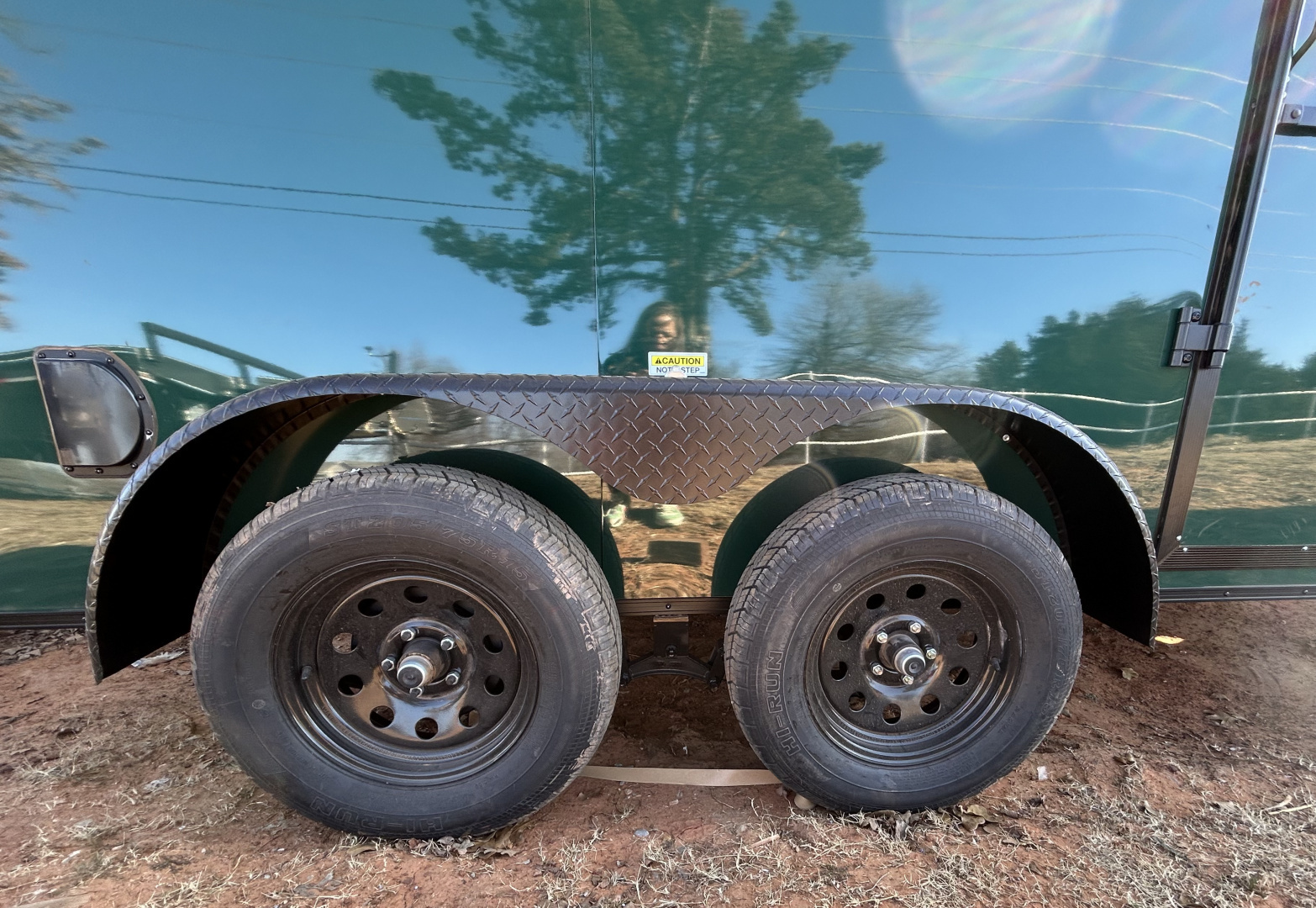 New 2026 Family Trailer 6x12 Tandem Axles Cargo / Enclosed Trailer-Screwless Exterior-Blackout Pkg-Rear Spoiler