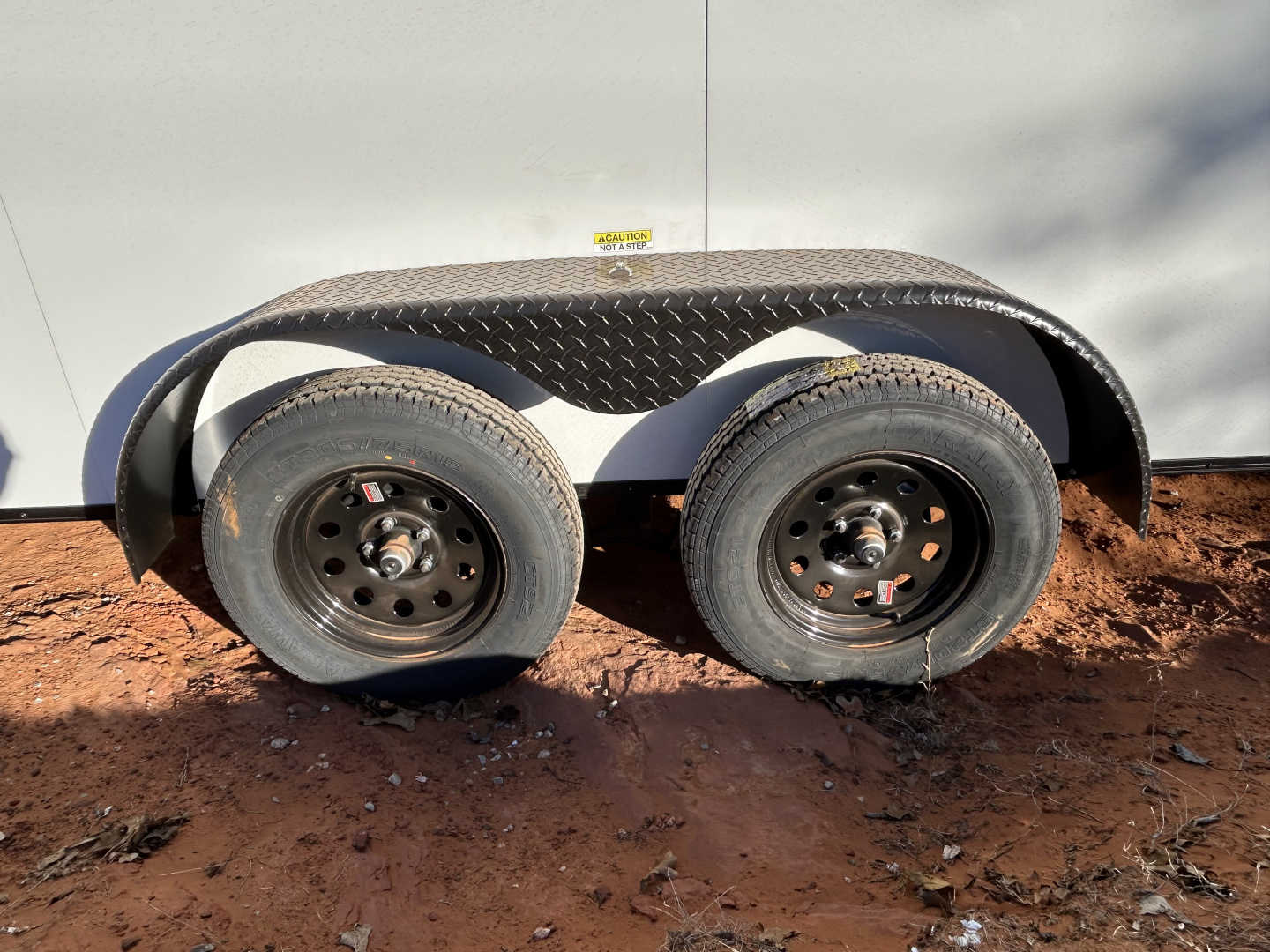 New 2026 Family Trailer 7x14 Tandem Axles Cargo / Enclosed Trailer-Screwless Exterior-Blackout Pkg-Rear Spoiler