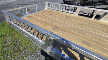 New 2026 Black Rhino 7X14 ATV Trailer w/wood deck