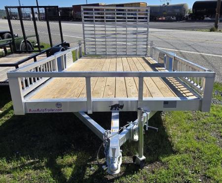 New 2026 Black Rhino 7X14 ATV Trailer w/wood deck