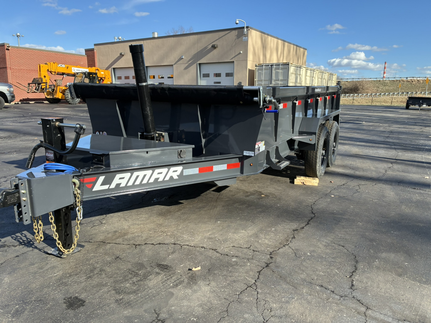 New 2026 Lamar Trailers 77"x12'DT-10K Medium Dump Trailer