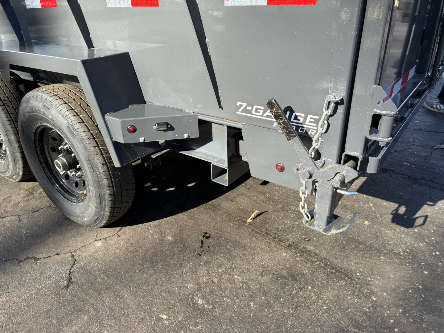 New 2026 Lamar Trailers 77"x12'DT-10K Medium Dump Trailer