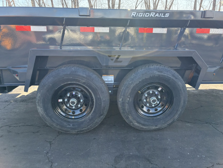 New 2026 Lamar Trailers 77"x12'DT-10K Medium Dump Trailer