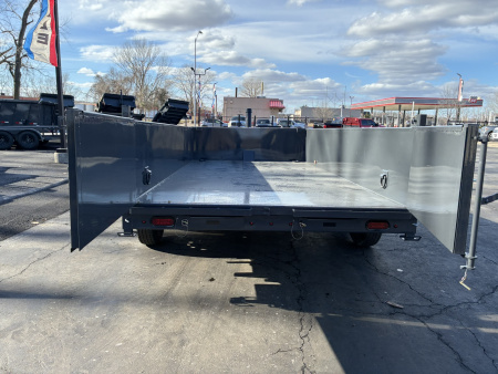 New 2026 Lamar Trailers 77"x12'DT-10K Medium Dump Trailer
