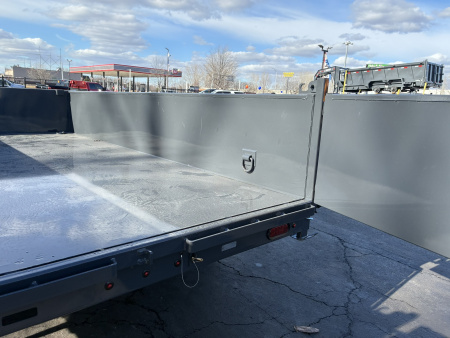 New 2026 Lamar Trailers 77"x12'DT-10K Medium Dump Trailer