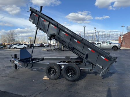 New 2026 Lamar Trailers 77"x12'DT-10K Medium Dump Trailer