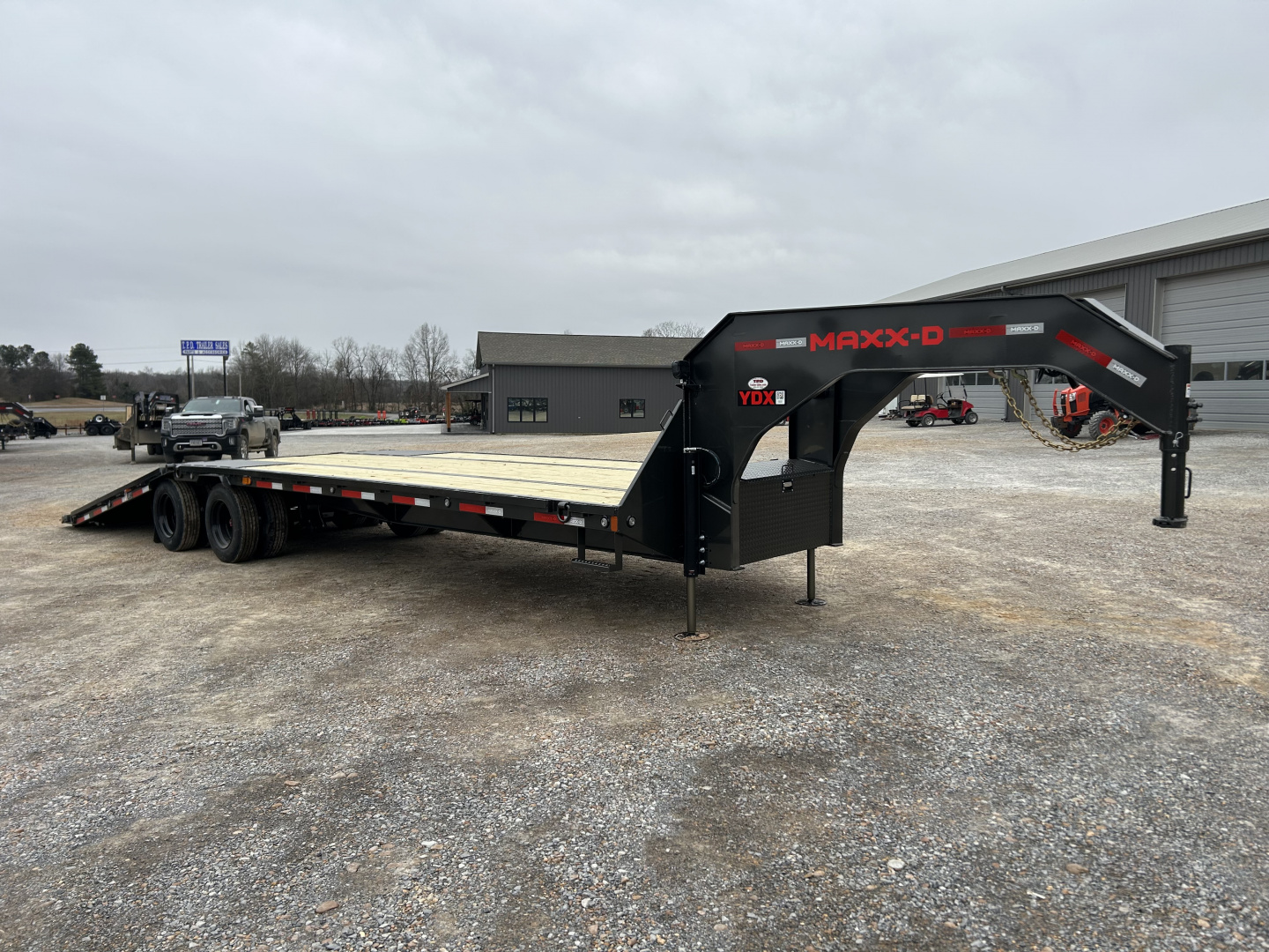 New 2026 MAXXD Gooseneck Trailer | 32' x 102' 30K GVWR