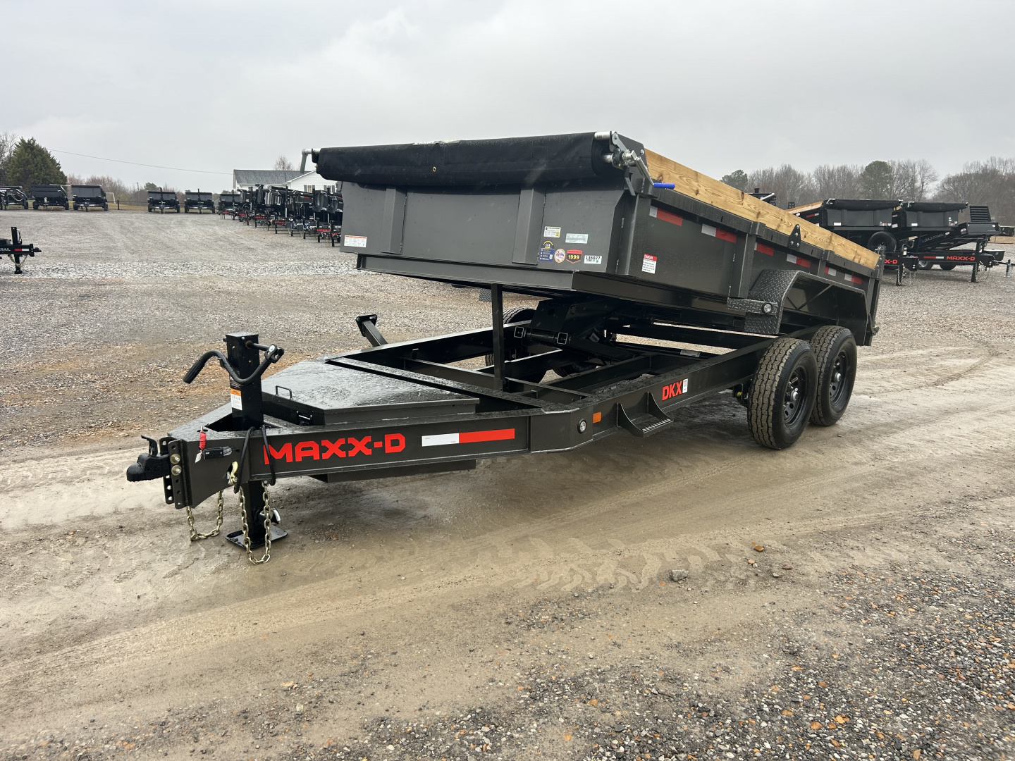 New 2026 MAXXD Dump Trailer | 83" x 14' | 14K GVWR *SCRATCH AND DENT*