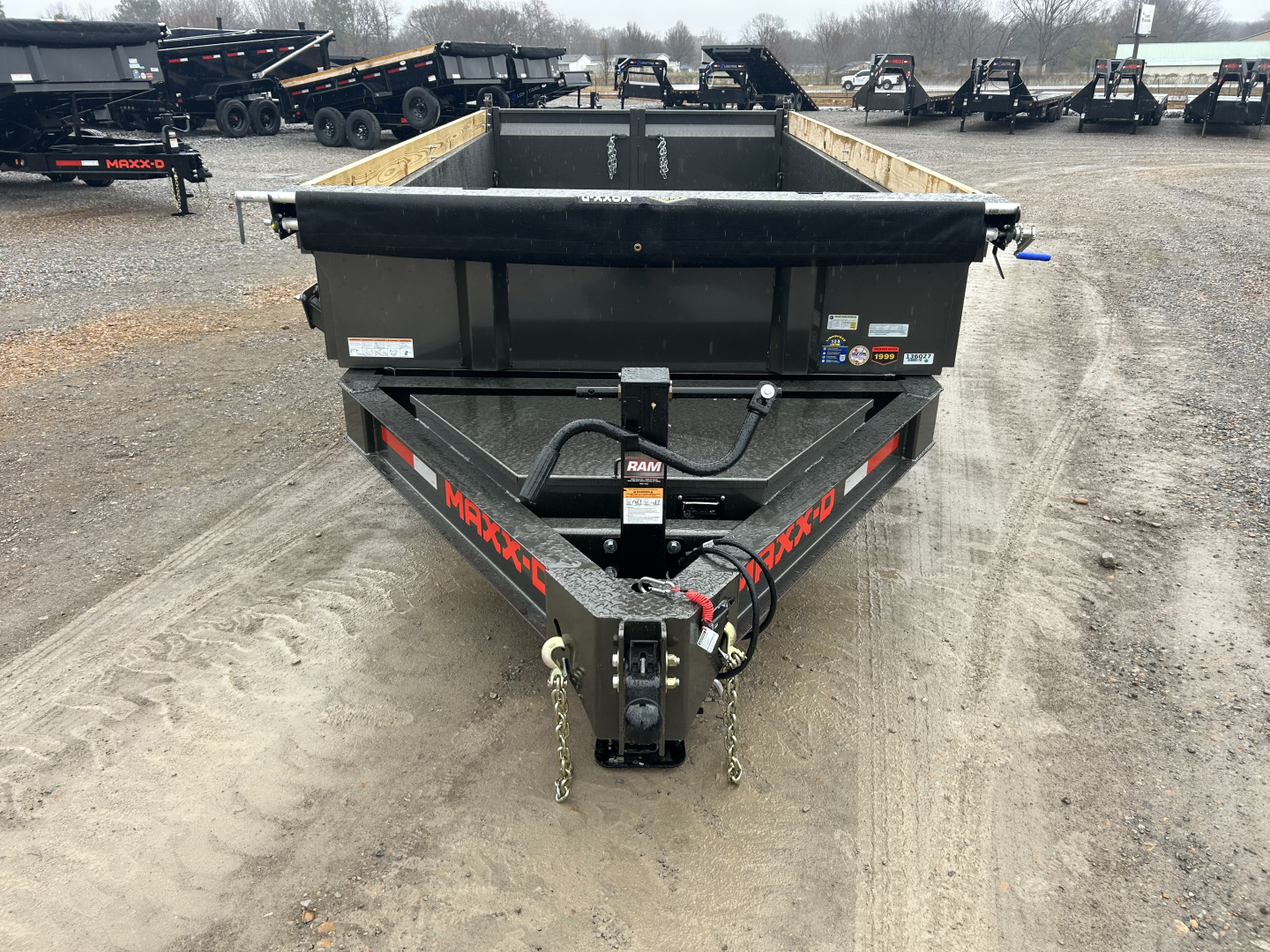 New 2026 MAXXD Dump Trailer | 83" x 14' | 14K GVWR *SCRATCH AND DENT*