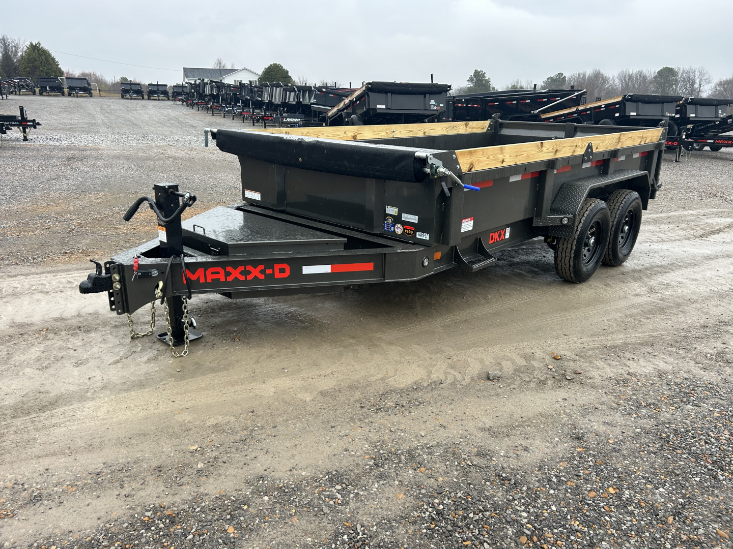 New 2026 MAXXD Dump Trailer | 83" x 14' | 14K GVWR *SCRATCH AND DENT*