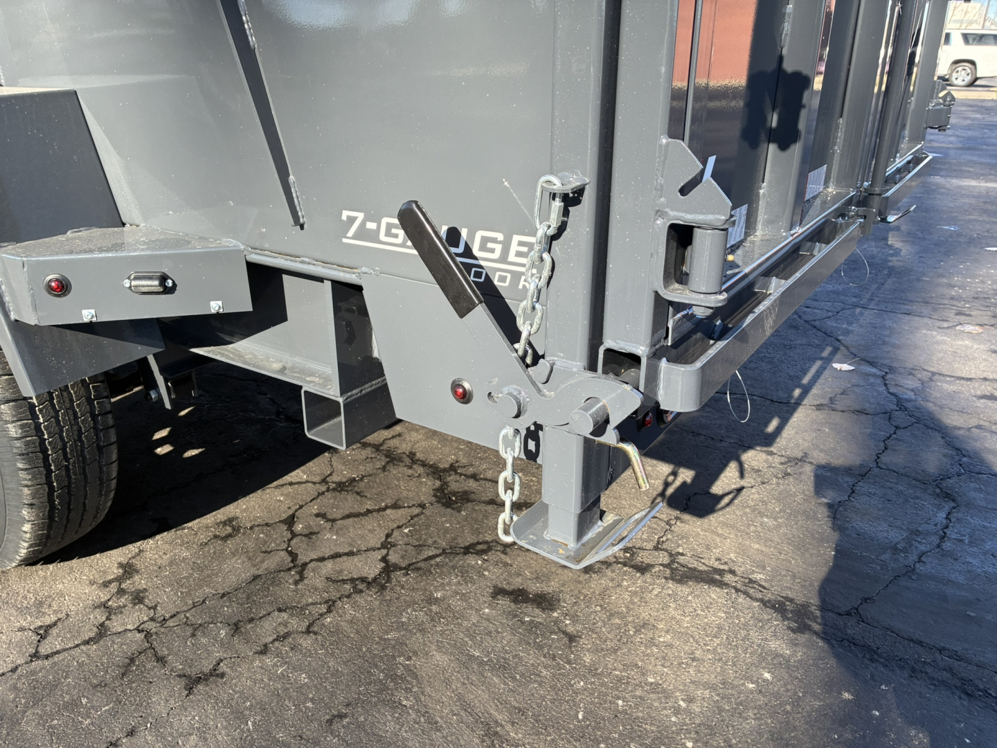 New 2026 Lamar Trailers 83"x14'DT-14K Telescopic Dump Trailer