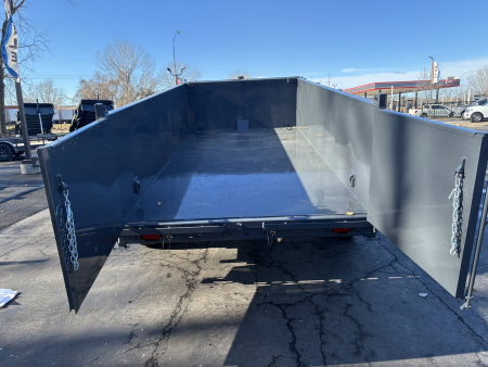New 2026 Lamar Trailers 83"x14'DT-14K Telescopic Dump Trailer