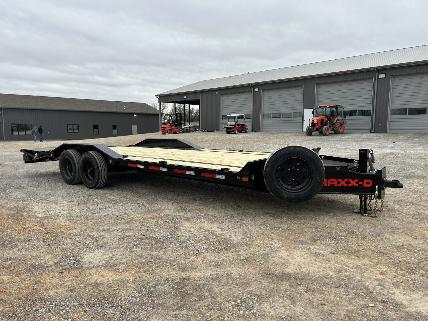 New 2026 MAXXD Equipment Trailer | 102" x 24' | 22K GVWR