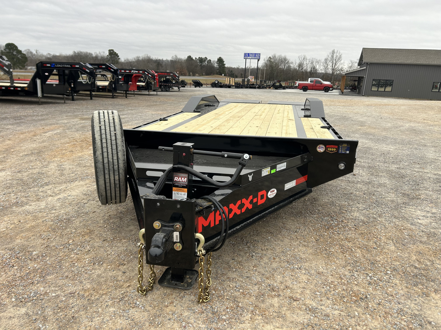New 2026 MAXXD Equipment Trailer | 102" x 24' | 22K GVWR