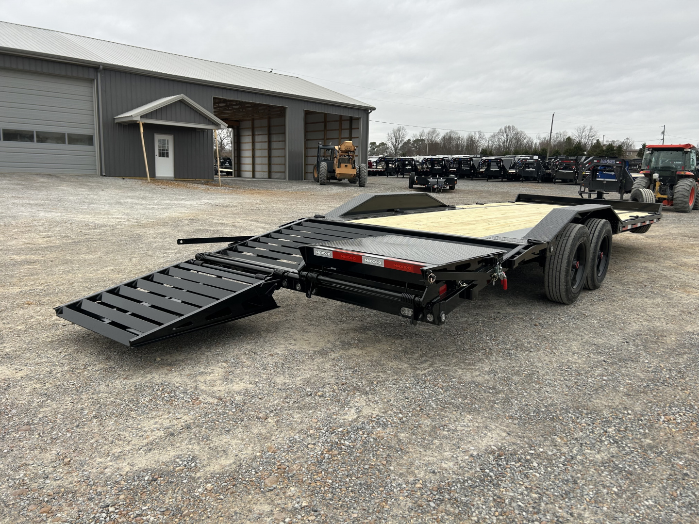 New 2026 MAXXD Equipment Trailer | 102" x 24' | 22K GVWR