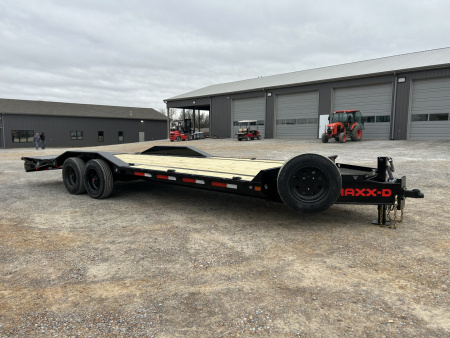 New 2026 MAXXD Equipment Trailer | 102" x 24' | 22K GVWR
