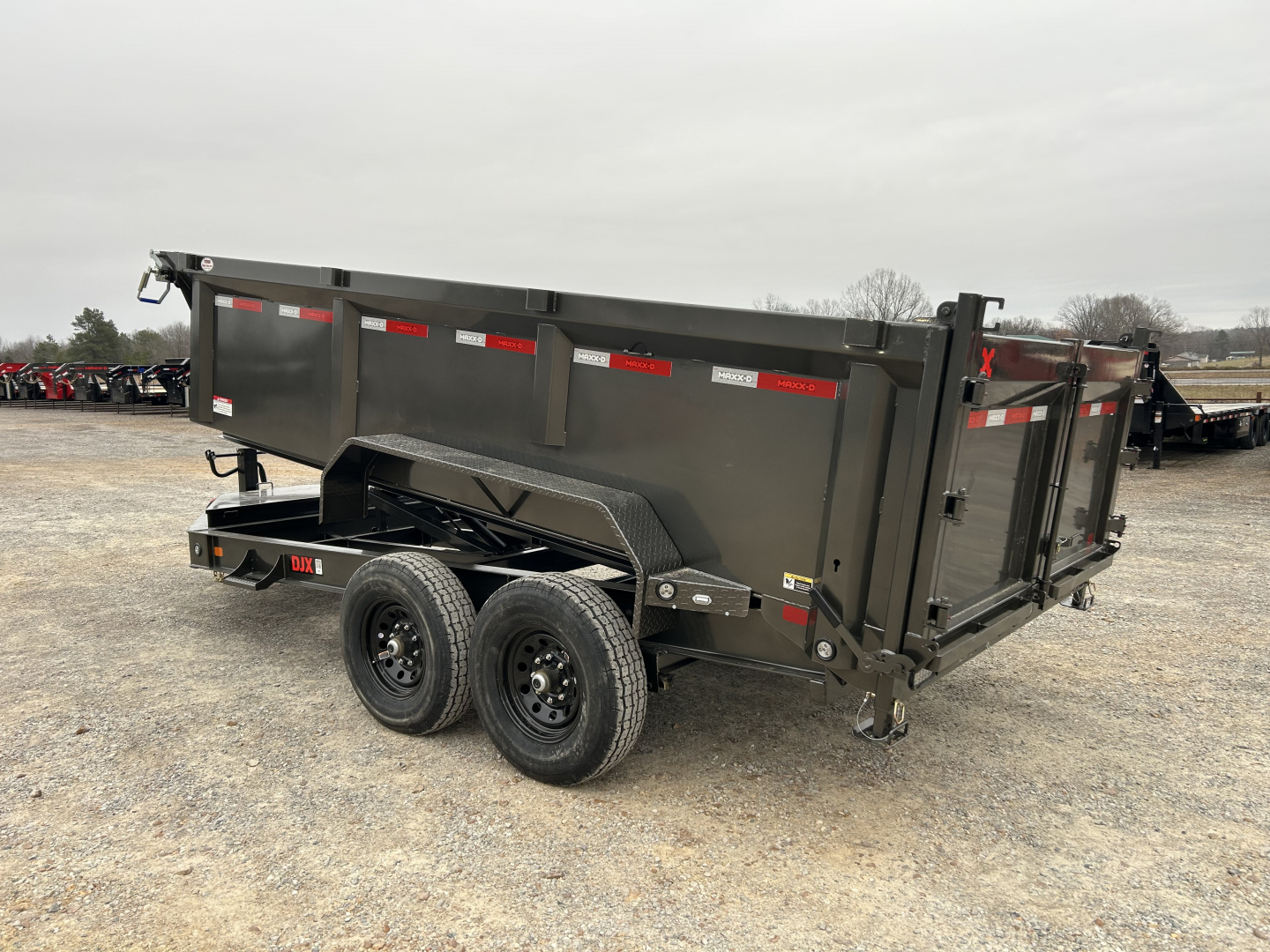 New 2026 MAXXD Dump Trailer | 14' x 83" 15.4K GVWR