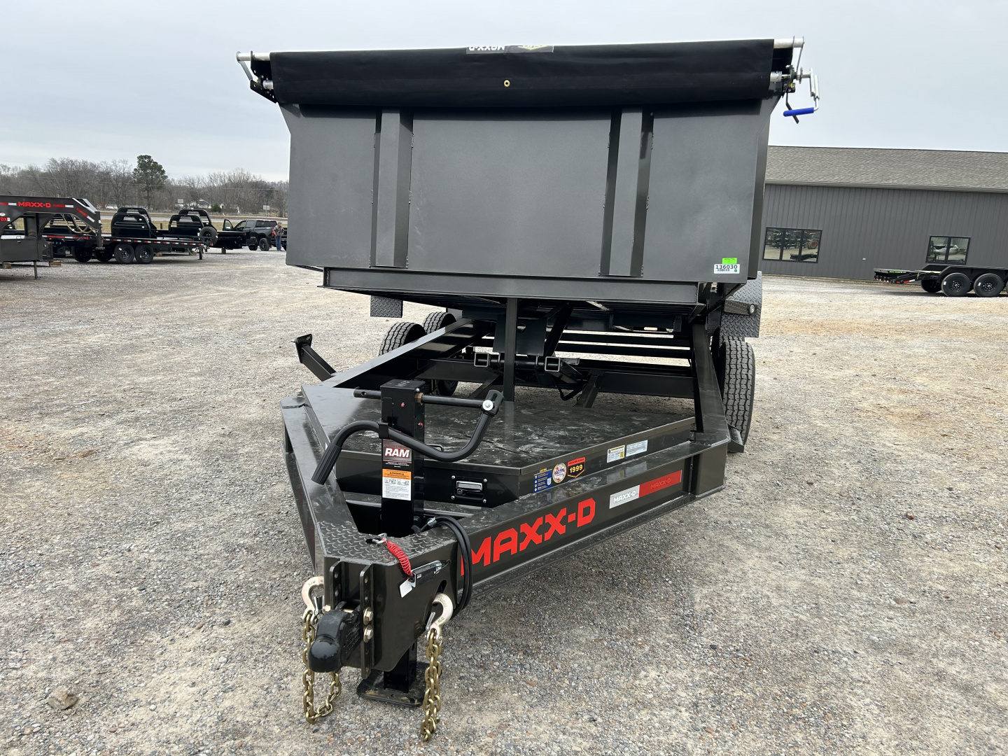 New 2026 MAXXD Dump Trailer | 14' x 83" 15.4K GVWR