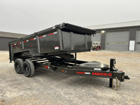 New 2026 MAXXD Dump Trailer | 14' x 83" 15.4K GVWR