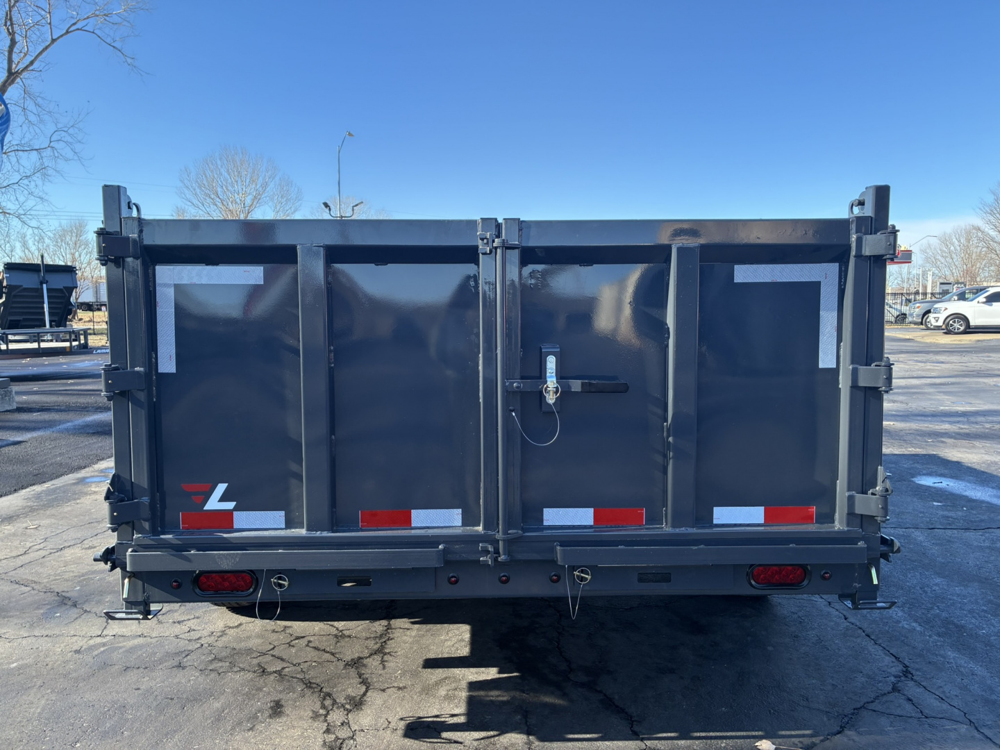 New 2026 Lamar Trailers 83"X14' DT-14K Telescopic Dump Trailer