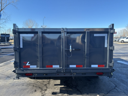 New 2026 Lamar Trailers 83"X14' DT-14K Telescopic Dump Trailer