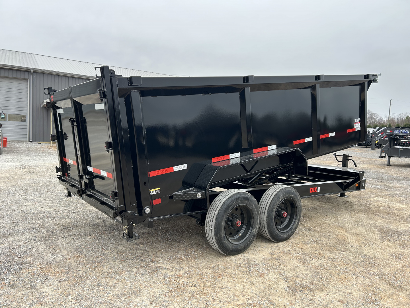 New 2026 MAXXD DJX 83"x16' 17.5k Dump Trailer