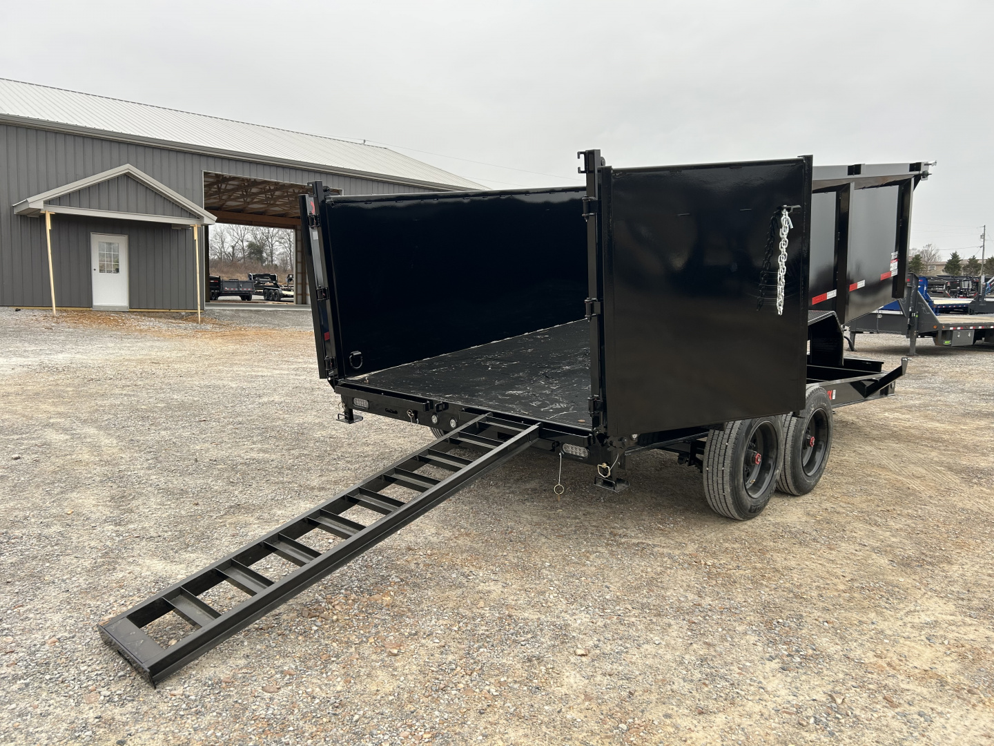 New 2026 MAXXD DJX 83"x16' 17.5k Dump Trailer
