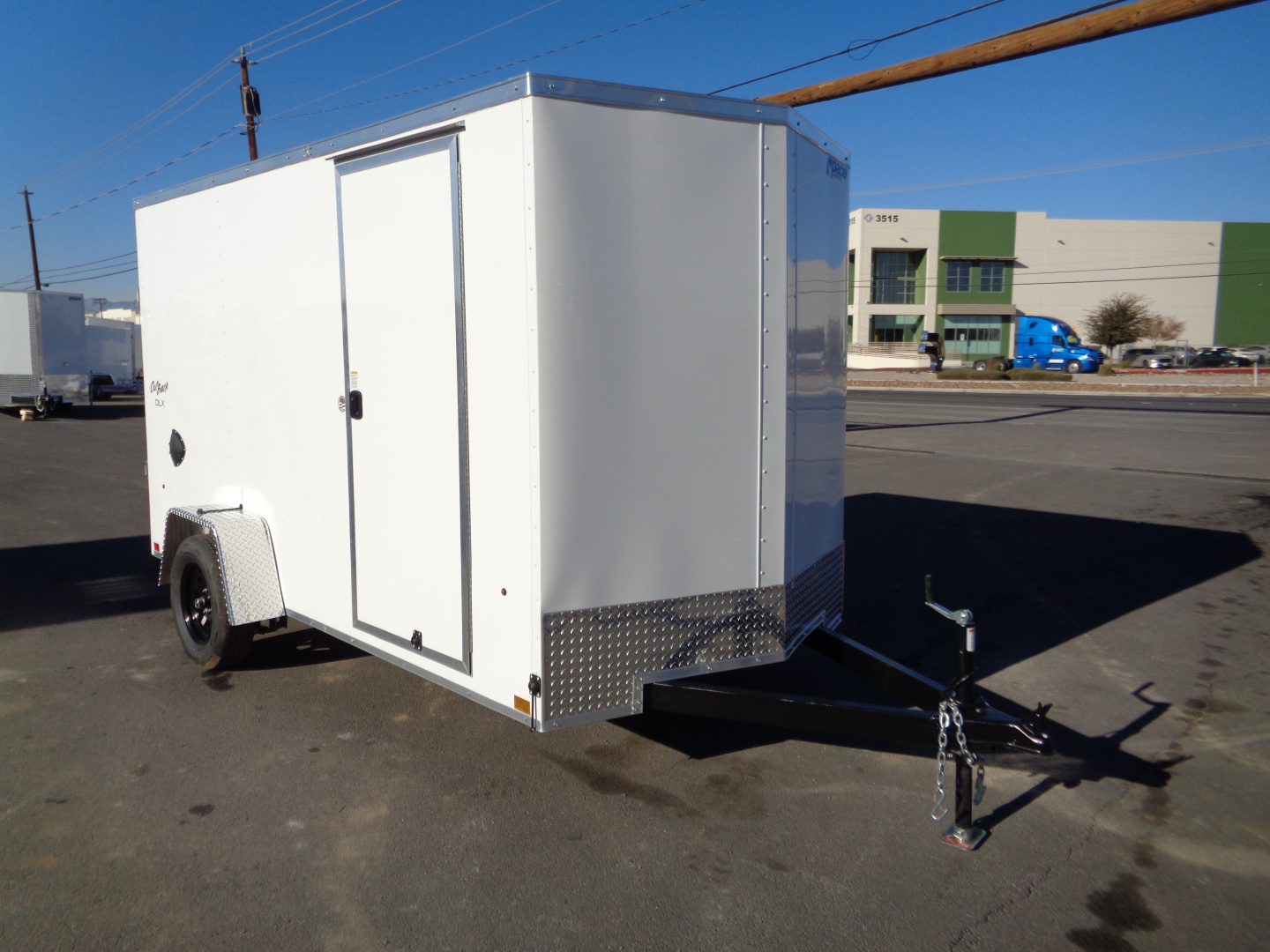 New 2026 Pace American 6x12 * Out Back DLX * V-Nose Single Axle Cargo Trailer