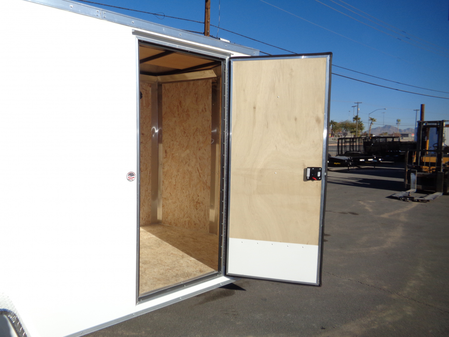 New 2026 Pace American 6x12 * Out Back DLX * V-Nose Single Axle Cargo Trailer