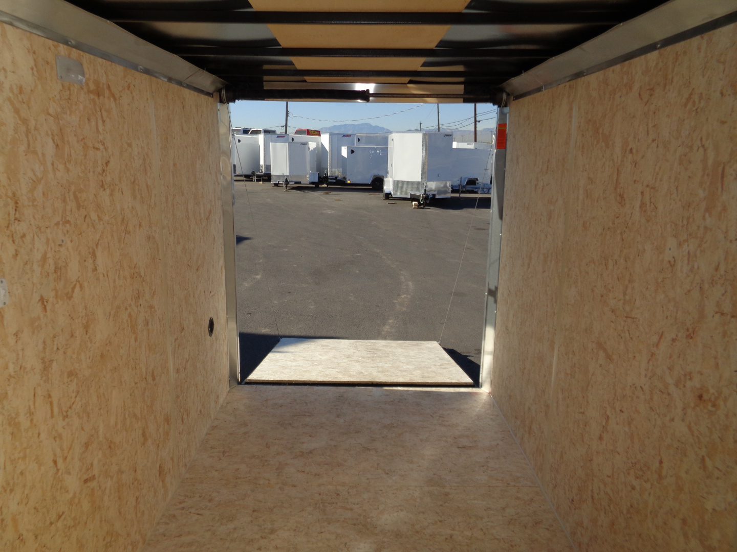 New 2026 Pace American 6x12 * Out Back DLX * V-Nose Single Axle Cargo Trailer