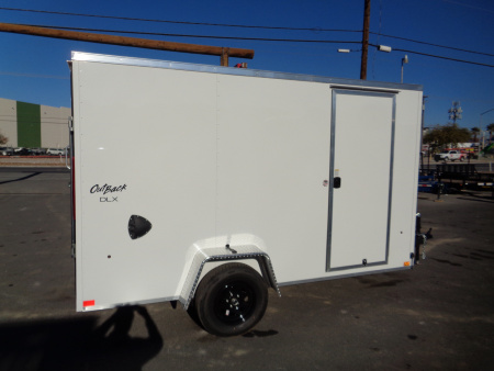 New 2026 Pace American 6x12 * Out Back DLX * V-Nose Single Axle Cargo Trailer