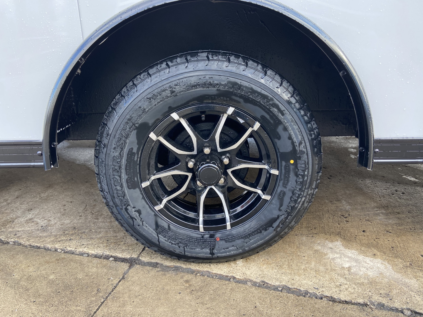 New United Cargo Enclosed Trailer 8.5 x 18