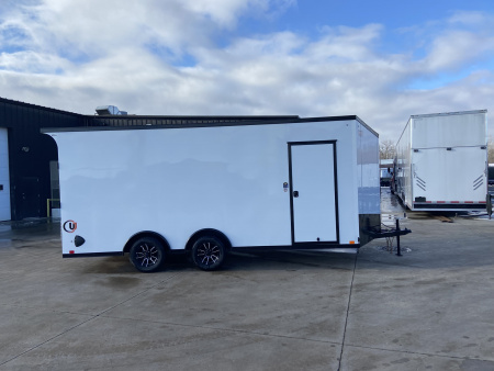 New United Cargo Enclosed Trailer 8.5 x 18