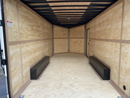 New United Cargo Enclosed Trailer 8.5 x 18