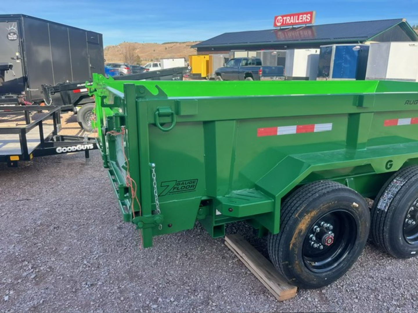 New 2026 Good Guys Trailers 7X14 DUMP Dump Trailer