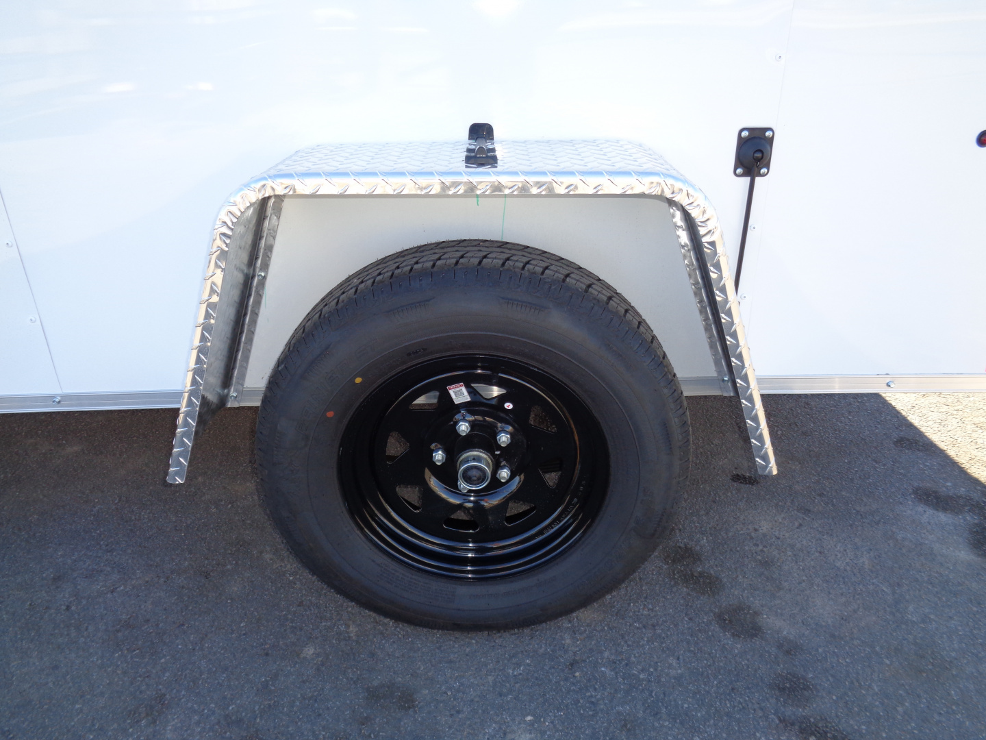 New 2026 Pace American 6x10 * Out Back DLX * V-Nose Single Axle Cargo Trailer w/ Double Rear Doors