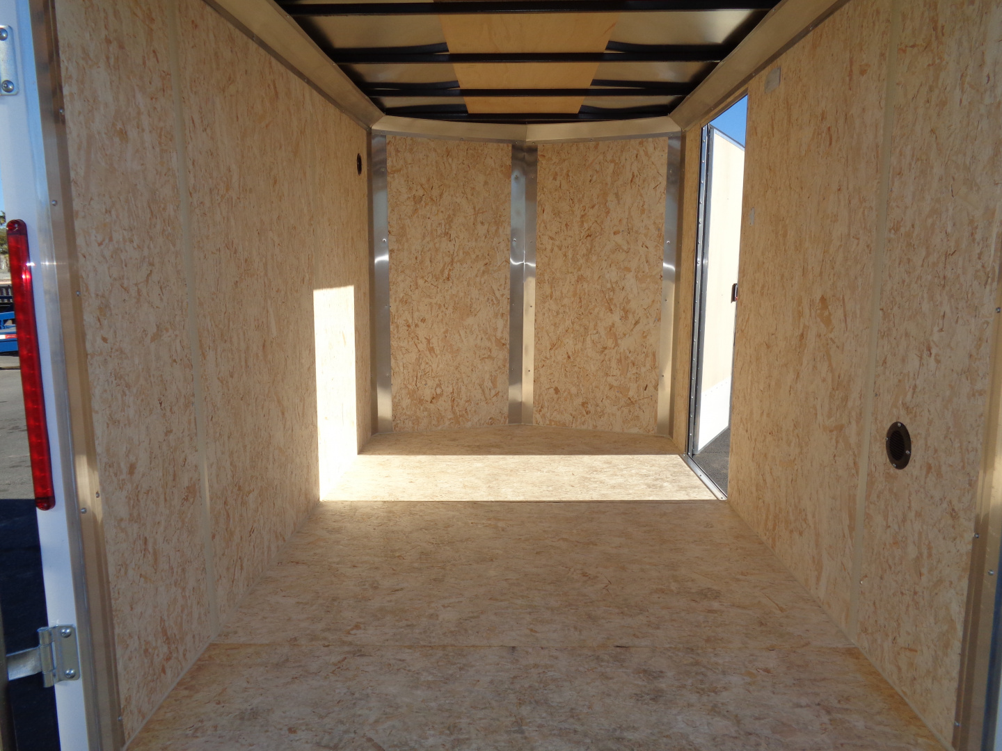 New 2026 Pace American 6x10 * Out Back DLX * V-Nose Single Axle Cargo Trailer w/ Double Rear Doors