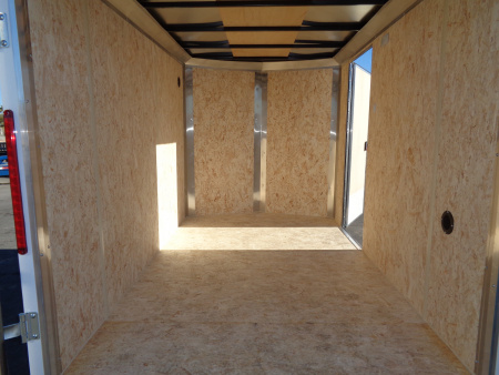 New 2026 Pace American 6x10 * Out Back DLX * V-Nose Single Axle Cargo Trailer w/ Double Rear Doors