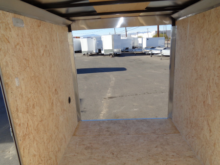 New 2026 Pace American 6x10 * Out Back DLX * V-Nose Single Axle Cargo Trailer w/ Double Rear Doors