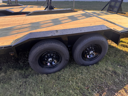 New 2026 Down 2 Earth Trailers DTE10220EDO7B 14K Equipment Trailer DECKOVER DRIVE OVER FENDERS