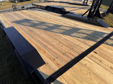 New 2026 Down 2 Earth Trailers DTE10220EDO7B 14K Equipment Trailer DECKOVER DRIVE OVER FENDERS