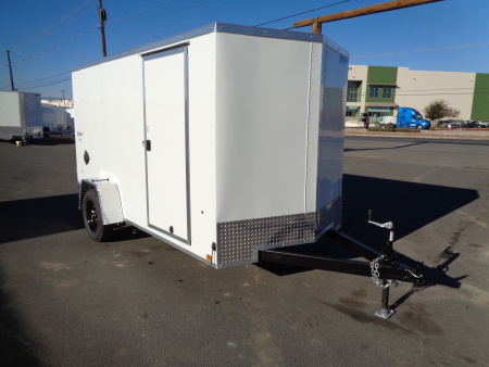 New 2026 Pace American 6x12 * Out Back DLX * V-Nose Single Axle Cargo Trailer